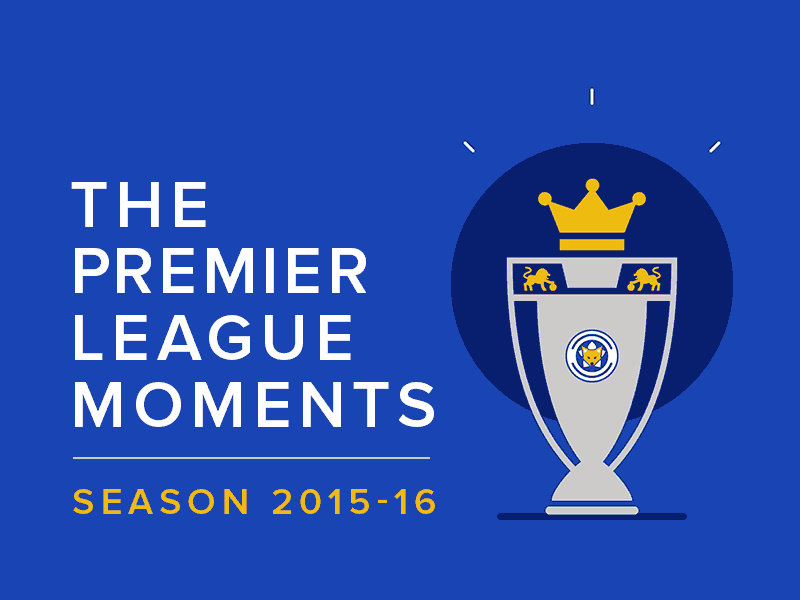 Recap of the Premier League season 2015-16 football illustration premierleague