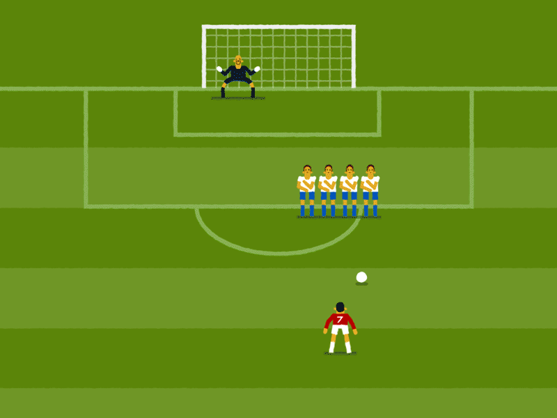 Ronaldo Vs Portsmouth animation famous football footy free kick gif goal ronaldo soccer