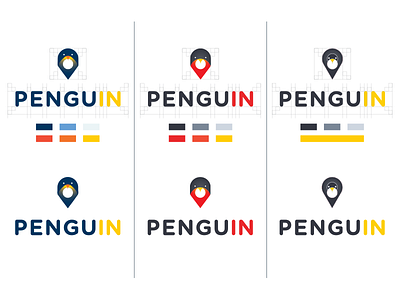 Penguin Logo applications grid logo penguin