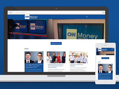 CNNMoney Switzerland webdesign