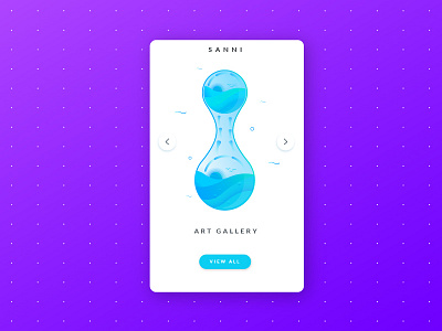 Art Gallery app application art desgin flat gallery icon minimal mobile ui ux