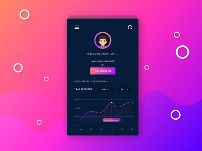 Banking App ui concept