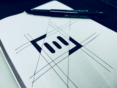 Webdo logo process grid icon illustration illustrator logo logo design monogram sketch sketchbook vector w monogram web