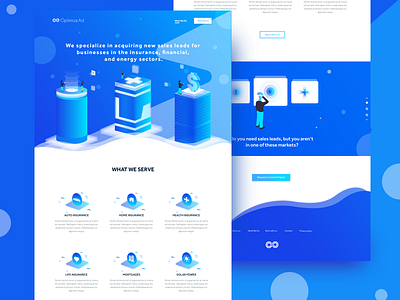 What We Do building energy financial illustration isometric ui uiux user interface ux vector web website