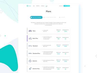 Plan page app icons illustration pricing ui uiux user userinterface ux web website