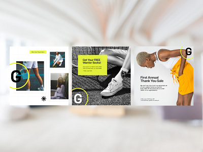 Instagram Post Designs for an E-commerce platform branding design ig instagram social media