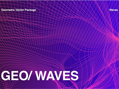 Geometric Waves Collection backgrounds design pattern texture