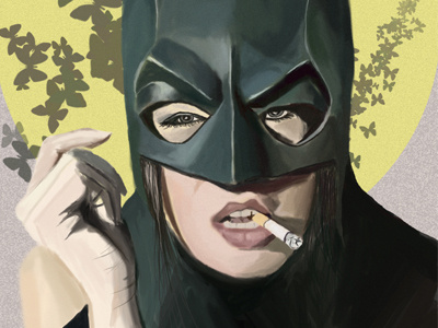 Talia al Ghul adobe art batgirl batman comics dark knight digital digital art girl illustration painting photoshop talia