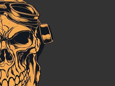 Skull Illustration 💀 adobe adobe illustration adobe illustrator artist artwork branding design designer designing drawing dribble graphic design graphic designer illustration logo sketch skull illustration vector vector artist vetor art