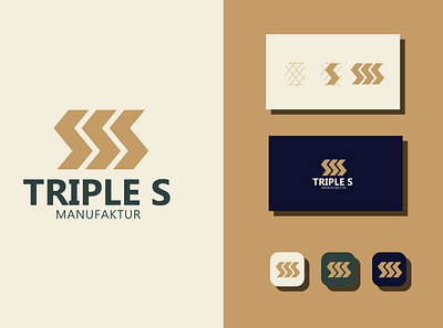 TRIPLE S 3d branding busniess logo comapny logo creative logo custom logo design graphic design illustration logo minimalist logo s logo vintage logo