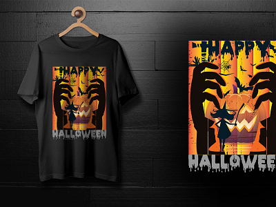 Happy Halloween tshirt design