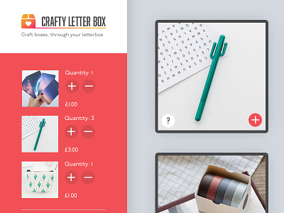 Letterbox design ecommerce typography ui ux ux design