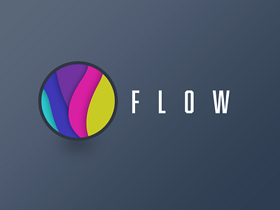 Flow branding design icon illustration logo typography ui vector web