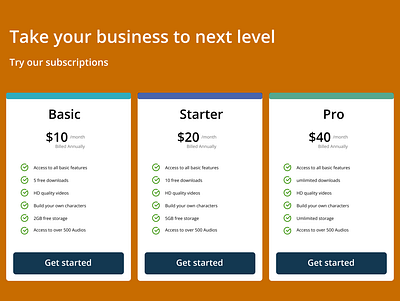 pricing page dailyui design pricing page ui ux