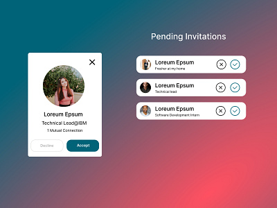 Pending Invitation