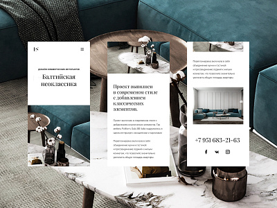 Esinterior architecture clean design interior landing minimal minimalistic mobile story telling ui ux