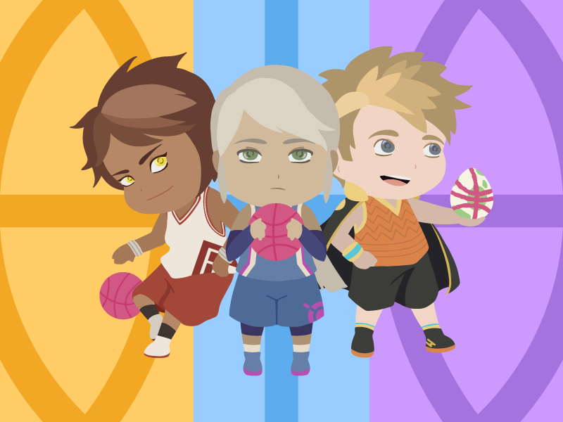 Hello Dribbble: A First Shot from Pokemon GO Leaders basketball team instinct team mystic team valor pokemon go pokemon first shot invitation illustration hello dribbble hello
