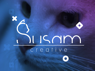 Susam Creative - Branding brand design brand identity brandbook branding cat creative agency design studio gradient logo logotype rebranding style guide