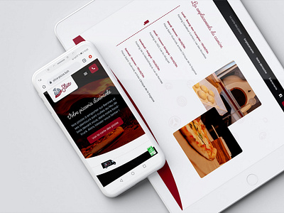 Modern food-truck website design