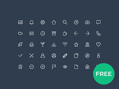 Freeline - 40 Free icon free icon icon icon finder icon pack outline svg ui