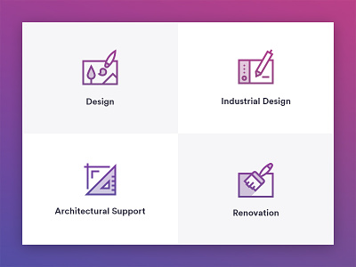 Architectural icon architect architectural design icon industrial design renovation web