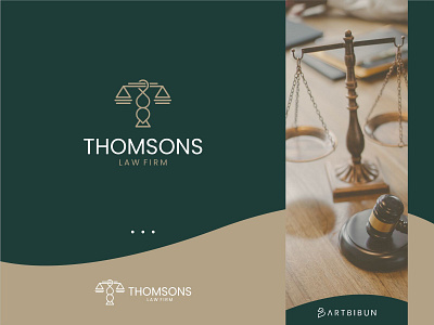 Thomsoni Law Firm Logo elegant elegant logo law law firm law logo logo logo design minimalist minimalistlogo