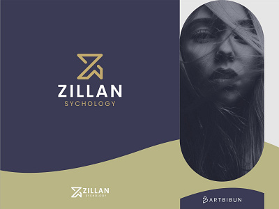 Zillian Sychology Letter Z Logo Concept elegantlogo illustration letterz logo minimalist minimalistlogo monogram simple ui