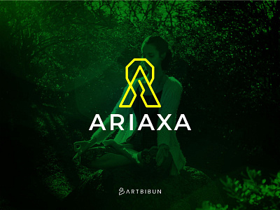 Ariaxa Logo branding design elegant elegant logo elegantlogo illustration logo minimalistlogo monogram ui