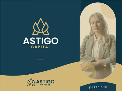 Astigo Capital Logo branding design elegant elegant logo elegantlogo illustration logo minimalistlogo monogram ui