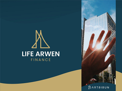 Life Arwen Logo is Letter L + A Concept
