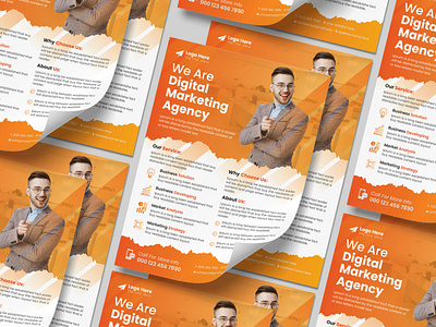 Corporate Business Flyer Design Template