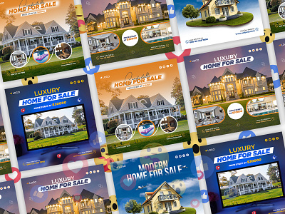 Real estate social media templates