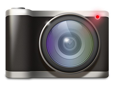 Camera camera glow lens