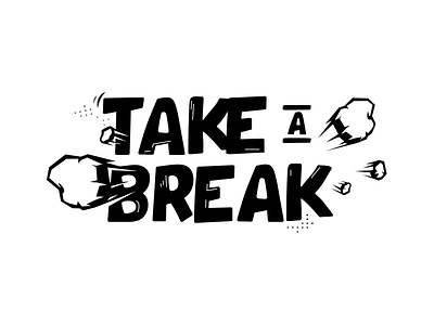 Take a Break stickers