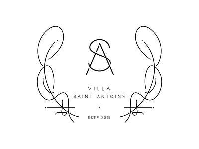 Villa Saint Antonie house logo villa