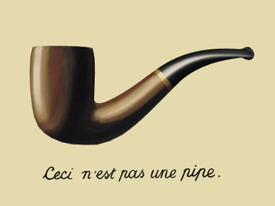 Not a pipe (After Rene Magritte) (3d) after canvas dada rene magrite three.js webgl