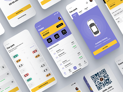 🚘 Car parking app design 🚘