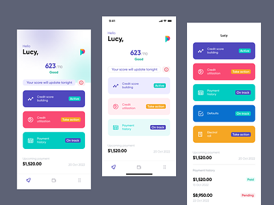 💸Payment app screens design💸