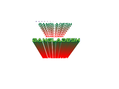 BANGLADESG animation branding design graphic design icon illustration logo name logo vector