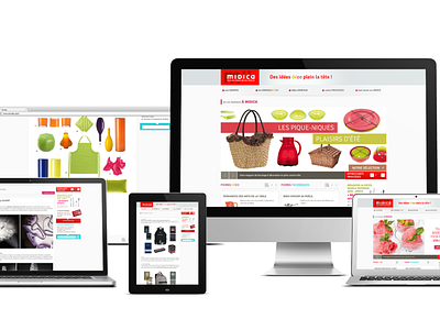 UX UI DA du site Midica.fr