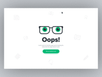 DailyUI #08 - 404 page