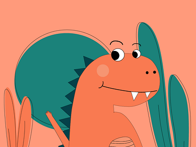 Dino design graphic design illustration vector