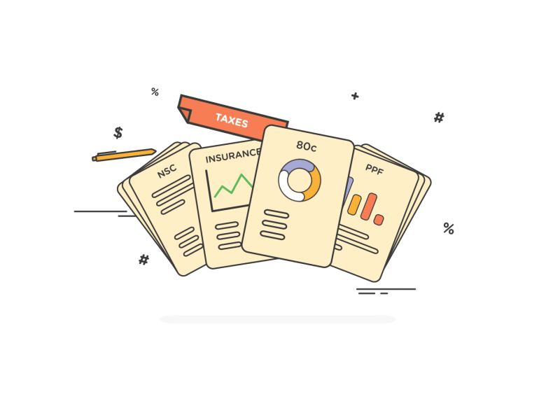 Taxes! by Raag R on Dribbble