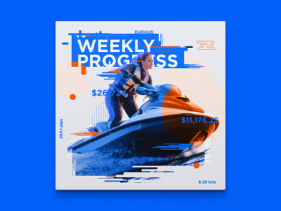 Weekly progress #5 abstract art branding design digital art distortion illustration poster art social media