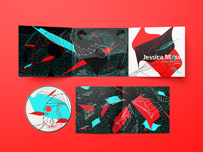Alternative Album Cover abstract abstract art album cover design glitch music neo classic