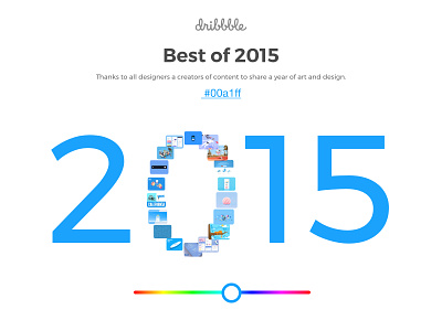 Best of 2015 / DailyUI challenge #63 adobe adobexd appdesign application best bestof2015 designer dribbble rewind ui design uxdesign