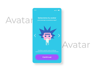 Avatar / DailyUI challenge #88 adobe adobexd avatar