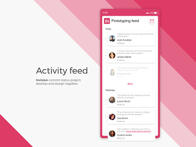 Activity Feed / DailyUI challenge #47 activity activity feed adobe adobexd appdesign application design designer invision typography ui design ux uxdesign