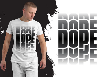 Dope T-shirt in Streetwear Style