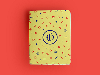 Notebook branding monogram notebook pattern